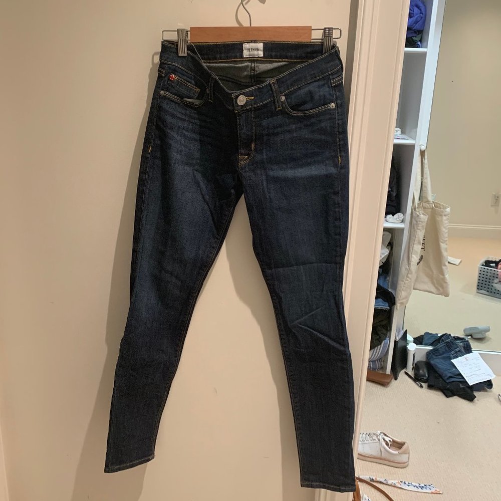 Hudson Dark Wash Skinny Jean - Size 27, Worn Once